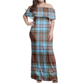 Clan Anderson Ancient Tartan Hawaii Dress IB51 Clan Anderson Tartan Hawaii Dress
